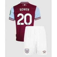 West Ham United Jarrod Bowen #20 Hemmaställ Barn 2024-25 Korta ärmar (+ Korta byxor)